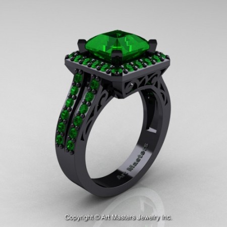 Art_Deco_14K_Black_Gold_3_0_Ct_Royal_Emerald_Cut_Rich_Green_Emerald_Engagement_Ring_Wedding_Ring_R262_14KBGEM_P_jpg-100763-500×500
