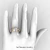 Modern-14K-Yellow-Gold-3-Carat-White-Sapphire-Crown-Solitaire-Wedding-Ring-R580-14KYGWS-H