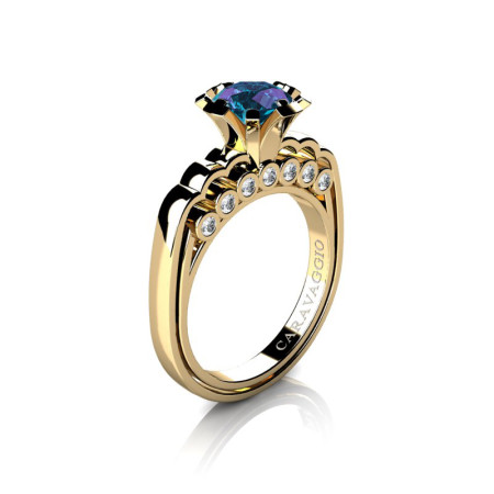 Caravaggio-Classic-14K-Yellow-Gold-1-0-Carat-Alexandrite-Diamond-Engagement-Ring-R637-14KWGDAL-P