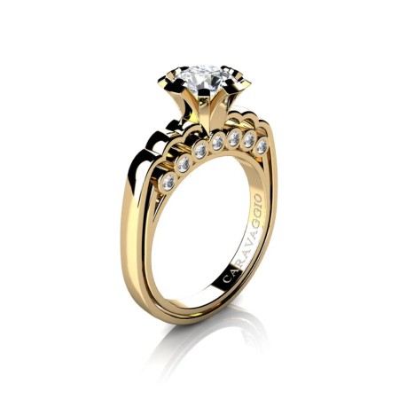 Caravaggio-Classic-14K-Yellow-Gold-1-0-Carat-Diamond-Engagement-Ring-R637-14KWGD-P