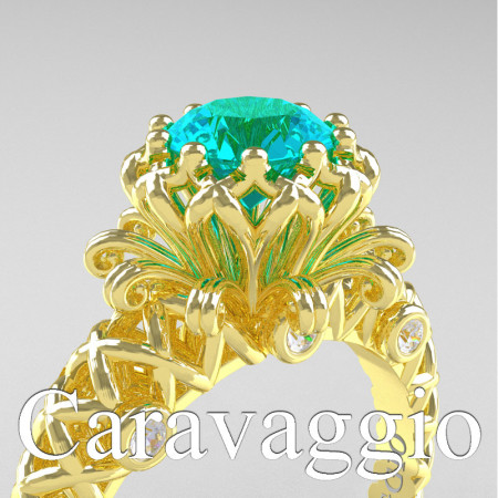 Caravaggio-Lace-14K-Yellow-Gold-1-0-Carat-Blue-and-White-Diamond-Engagement-Ring-R634-14KYGDBLD-PXL