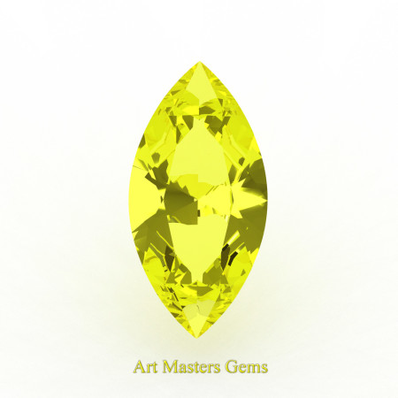 Art-Masters-Gems-Standard-1-0-0-Ct-Marquise-Yellow-Sapphire-Created-Gemstone-MCG0100-YS
