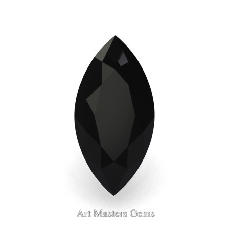 Art-Masters-Gems-Standard-1-5-0-Carat-Marquise-Black-Diamond-Created-Gemstone-RMCG150-BD