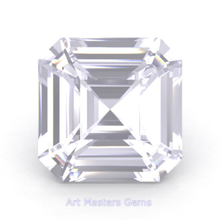 Art-Masters-Gems-Standard-2-0-0-Carat-Asscher-Cut-White-Sapphire-Created-Gemstone-ACG200-WS-T