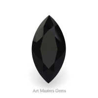 Art Masters Gems Standard 3.0 Ct Marquise Black Diamond Created Gemstone MCG300-BD