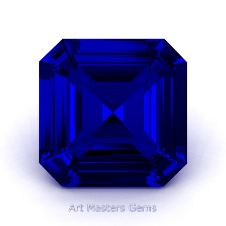 Art-Masters-Gems-Standard-4-0-0-Carat-Asscher-Cut-Blue-Sapphire-Created-Gemstone-ACG400-BS-T
