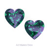 Art-Masters-Gems-Standard-Set-of-Two-1-0-0-Carat-Heart-Cut-Alexandrite-Created-Gemstones-HCG100S-AL-T