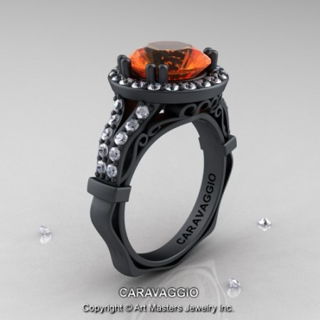 Caravaggio_14K_Matte_Black_Gold_3_Carat_Orange_Sapphire_Diamond_Engagement_Ring_Wedding_Ring_R620_14KMBGDOS_P_jpg-100699-500×500