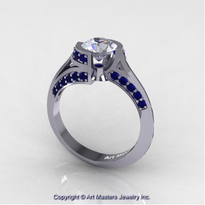 Modern-French-14K-White-Gold-1-0-Carat-Cubic-Zirconia-Blue-Sapphire-Engagement-Ring-Wedding-Ring-R376-14KWGBSCZ-P2-402×402