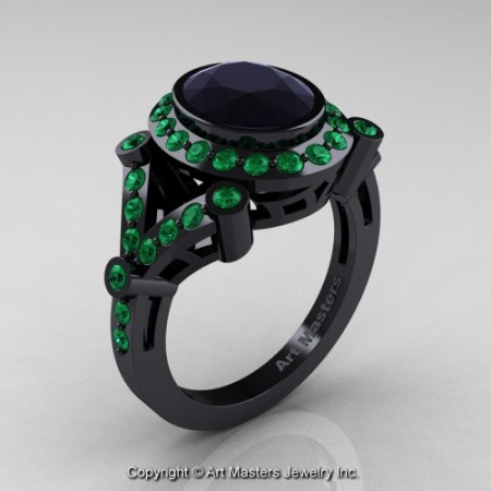 Victorian_14K_Black_Gold_1_75_Ct_Oval_Black_Diamond_Emerald_Engagement_Ring_Wedding_Ring_R358_14KBGEMBD_P_jpg-100675-500×500