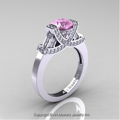Classc-Armenian-14K-White-Gold-1-0-Ct-Light-Pink-Sapphire-Diamond-Engagement-Ring-Wedding-Ring-R283-14KWGDLPS-P-402×402