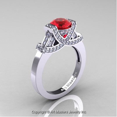 Classc-Armenian-14K-White-Gold-1-0-Ct-Ruby-Diamond-Engagement-Ring-Wedding-Ring-R283-14KWGDR-P-402×402