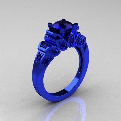 Classic-French-Blue-Gold-1-CT-Round-Blue-Sapphire-Engagement-Ring-R216R-BLGBS-P-402×402