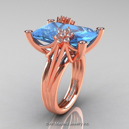 Modern-Bridal-14K-Rose-Gold-Blue-Topaz-Diamond-Fantasy-Cocktail-Ring-R292-14KRGDBT-P-700×700